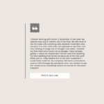 Wedding planner client testimonial