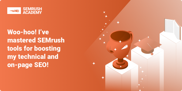 SEMRUSH academy software training certification